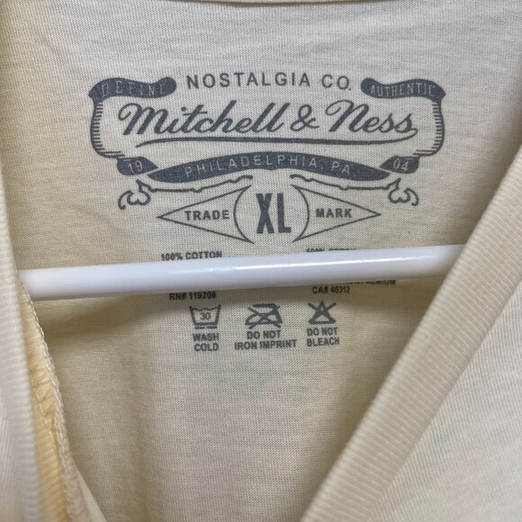 Mitchell & Ness MLB Cereal Tee - New York Yankees - Cream & Navy, XL - NWT - Picture 5 of 5